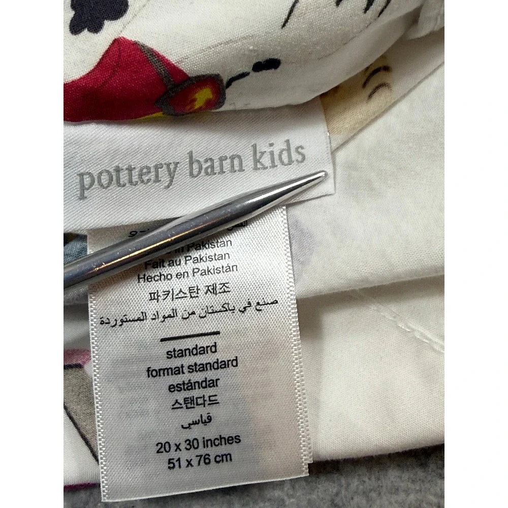 Pottery Barn Kids Paw Patrol Organic Cotton Standard Pillowcase Nickelodeon